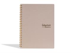 Quaderno A4 spiralato Live green Calcaire Colourbook - 5mm