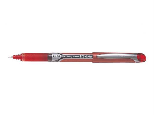 Penna Hi-tecpoint V5 Grip 0.5 - Rosso