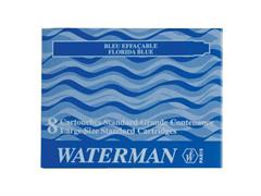 Cartucce standard Waterman 8 pz. - Blu