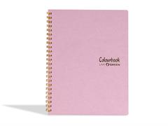 Quaderno A4 spiralato Live green Opale rosa Colourbook - 1R