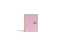 Quaderno A6 spiralato Live green Opale rosa Colourbook - 5mm
