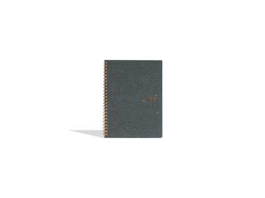 Quaderno A6 spiralato Live green Vert Loden Colourbook - 5mm