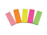 Index in carta 15x50mm. 5 colori 