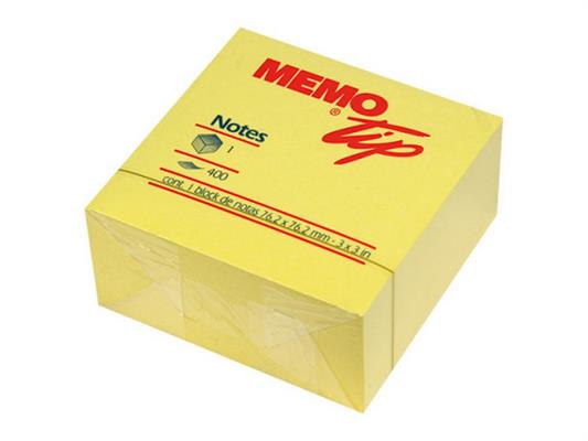Cubo Memo 76x76 - Giallo