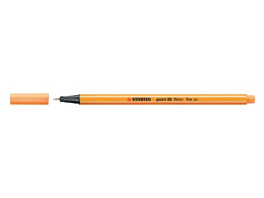 Stabilo Point 88/054 - Arancione neon