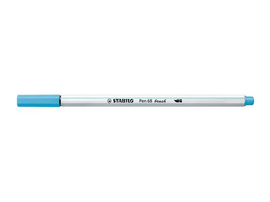 Stabilo Pen 68 Brush  Azzurro Chiaro