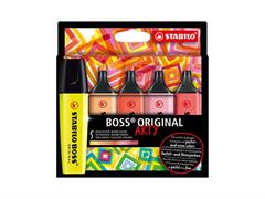 Stabilo Boss Arty Set 5pz. Colori Caldi