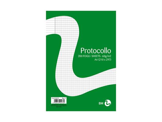 Protocollo 60gr. 4F 400 fogli