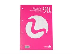 Ricambi 21x29,7 rigatura A - Bianco