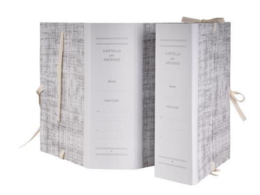 Cartella archivio dorso 8