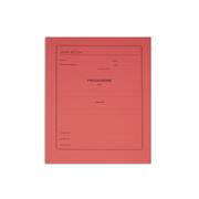 Cartelle produzione 100 pz. - Rosso