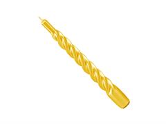 Candela Tortiglione 6pz. Gialla