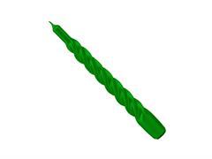 Candela Tortiglione 6pz. Verde Scuro
