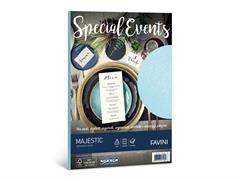 Carta A4 Special Events 120gr. 20 fogli - Azzurro
