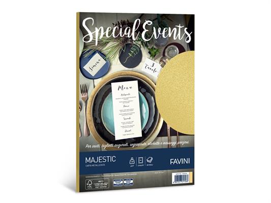 Carta A4 Special Events 120gr. 20 fogli - Oro