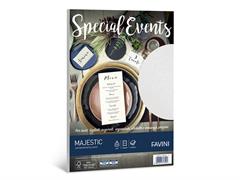 Carta A4 Special Events 250gr. 10 fogli - Bianco