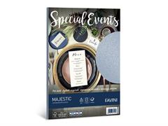Carta A4 Special Events 250gr. 10 fogli - Argento