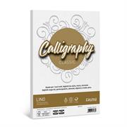 Carta Calligrafica Lino A4 200gr. 50 fogli - Bianco