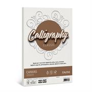 Carta Calligrafica Canvas A4 200gr. 50 fogli - Bianco