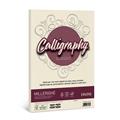 Carta Cal Millerighe A4 200gr. 50 fogli - Avorio