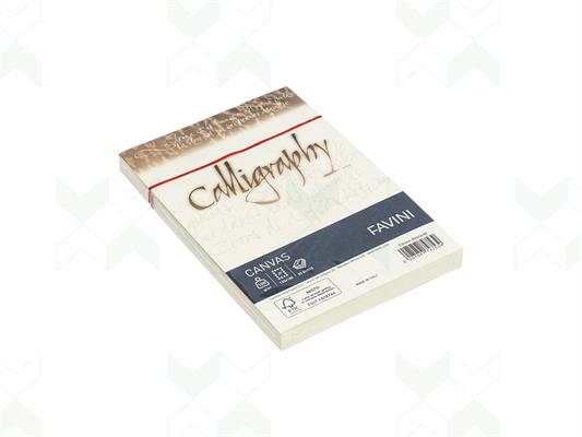 Busta Cal. Canvas 12x18 100gr. 25pz. - Avorio