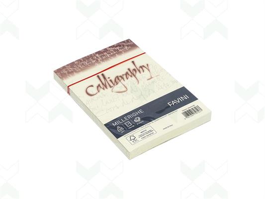 Busta Cal. Millerighe 12x18 100gr. 25pz. - Avorio