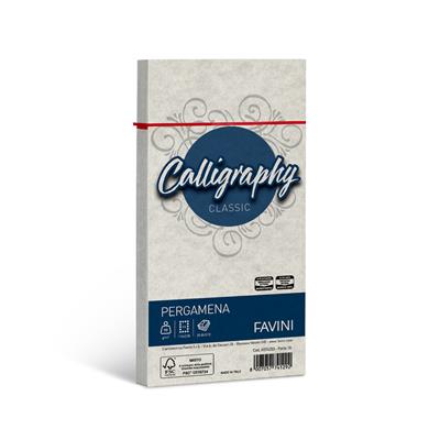 Busta Cal. Perg. 11x22 90gr. 25pz. - Perla