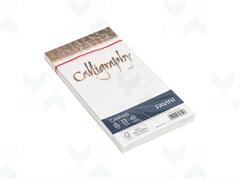Busta Cal. Canvas 11x22 100gr. 25pz. - Bianco
