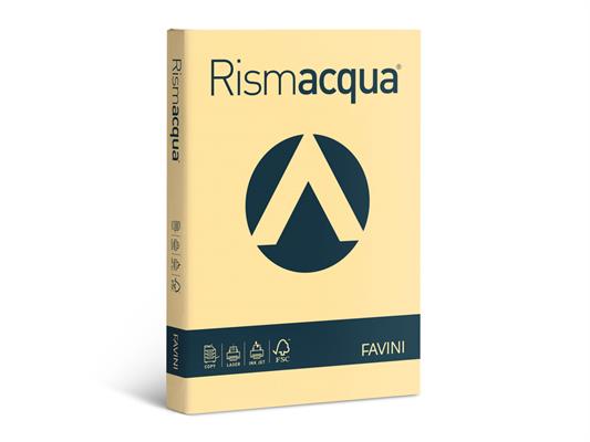 Carta A4 Rismacqua 200gr 125 fogli - Camoscio