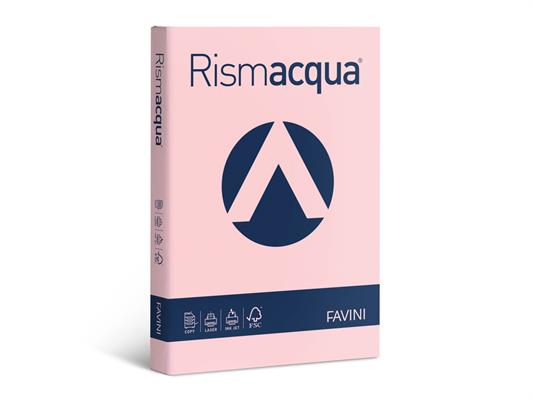 Carta Rismacqua A4 200g. 125 fogli - Rosa