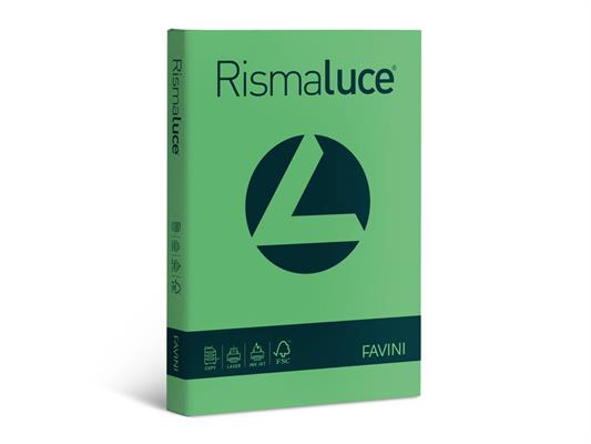 Carta Rismaluce A4 200g. 125 fogli - Verde