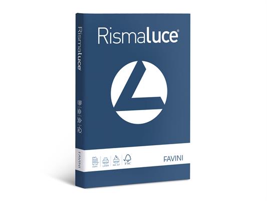 Carta Rismaluce A4 200g. 125 fogli - Blu prussia