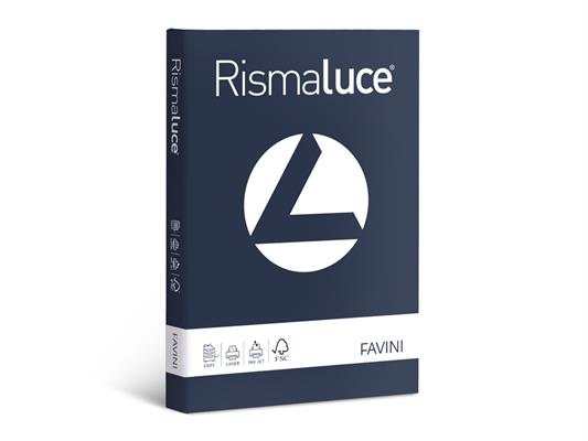 Carta Rismaluce A4 200g. 125 fogli - Blu cobalto