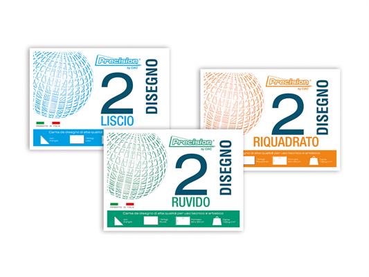 Blocco Precision 2 Liscio 33x48