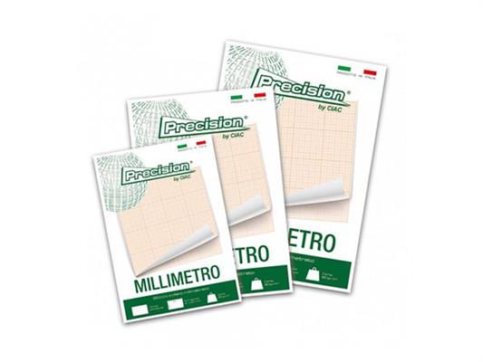 Blocco carta millimetrata A3 10 fogli Ciac