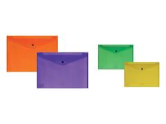 Buste con bottone A7 colori assortiti