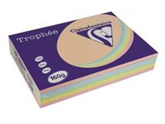 Carta A4 Mix Colori Tenui 160gr. 250 fogli 
