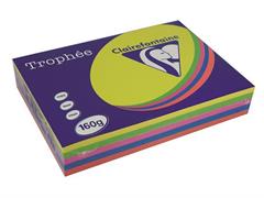 Carta A4 Mix Colori Forti 160gr. 250 fogli 