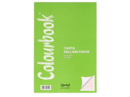 Blocco carta millimetrata Colourbook