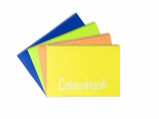 Planner settimanale Fluo 34x24cm Colourbook
