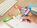 Correttori a penna 7ml. punta in metallo Colourbook 48pz. - Fluo