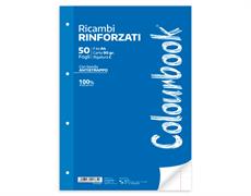 Ricambi rinforzati A4 bianco 50 fogli 90 gr. - Rigo C