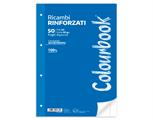 Ricambi rinforzati A4 bianco 50 fogli 90 gr. - Rigo C