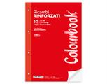 Ricambi rinforzati A4 bianco 50 fogli 90 gr. - 4mm.