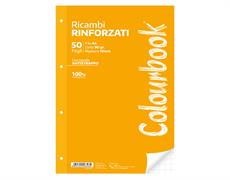 Ricambi rinforzati A4 50 fogli 90 g - 10mm