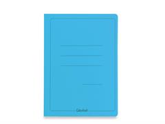 Cartella 3 lembi Colourbook 25pz - Azzurro forte  