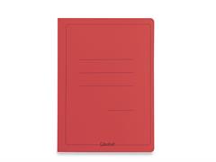 Cartella 3 Lembi Colourbook 25pz - Rosso forte  