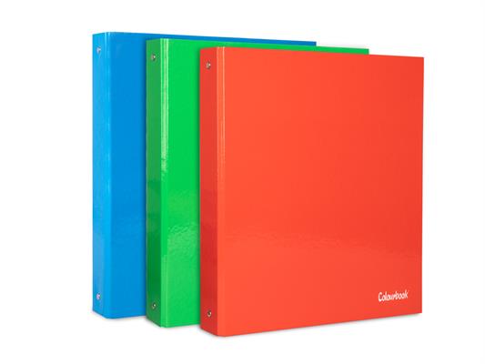 Custodia A4 4 anelli dorso 3 Colourbook - Fluo