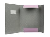 Cartelle A4 con elastico dorso piatto Colourbook - Pastel