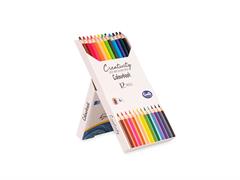 Pastelli Artist Grade Coloured Pencils 12pz.